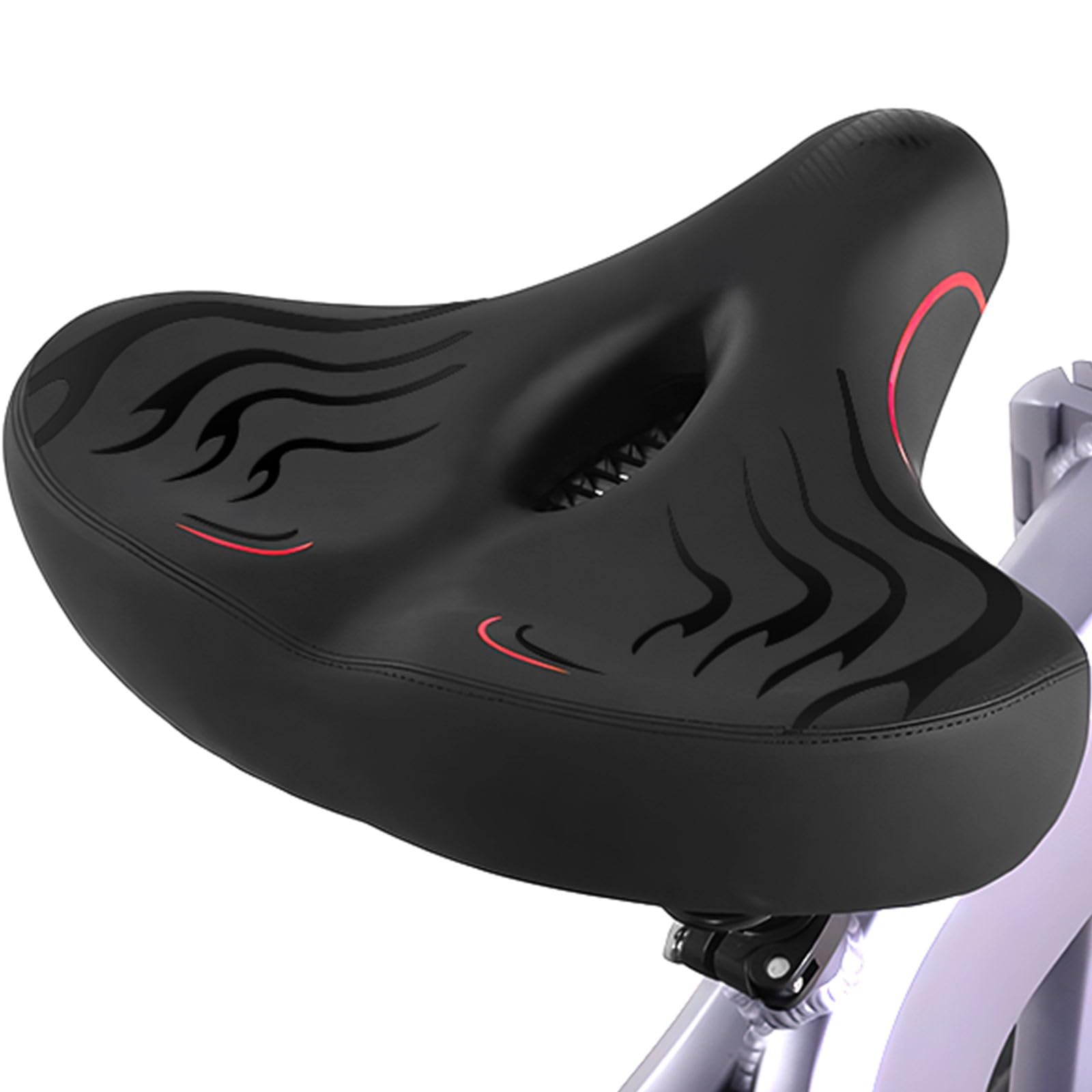 Haoqi Bike Seat Cushion for Men & Women Oversized Bike Saddle Compatible with City