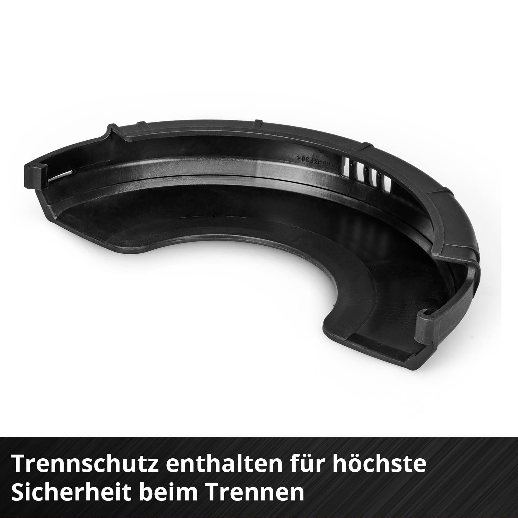 Einhell Professional Winkelschleifer TP-AG 230/2400 | 2400 W | Ø 230 mm | 71 mm Schnitttiefe | drehbarer Griff | Anti-Vibration | Trennschutz | ohne Trennscheibe