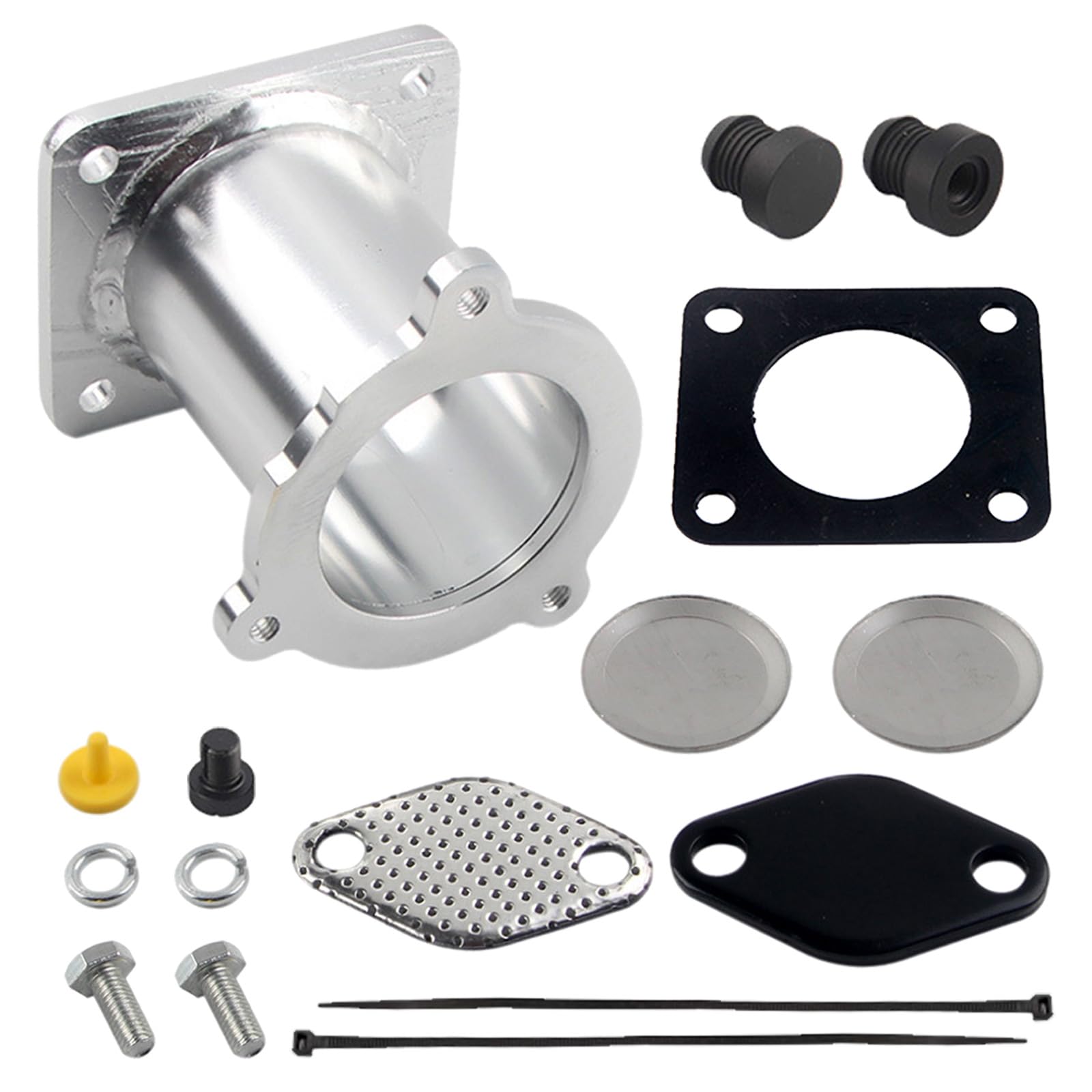 Kit Di Rimozione Valvola EGR E Eliminazione Radiatore Per BMW M47n2 E M57n2 - Regolazione Tubo Sostitutivo Per E87 E90 E92 E93 E60 OEM 11717804381, 11717792077