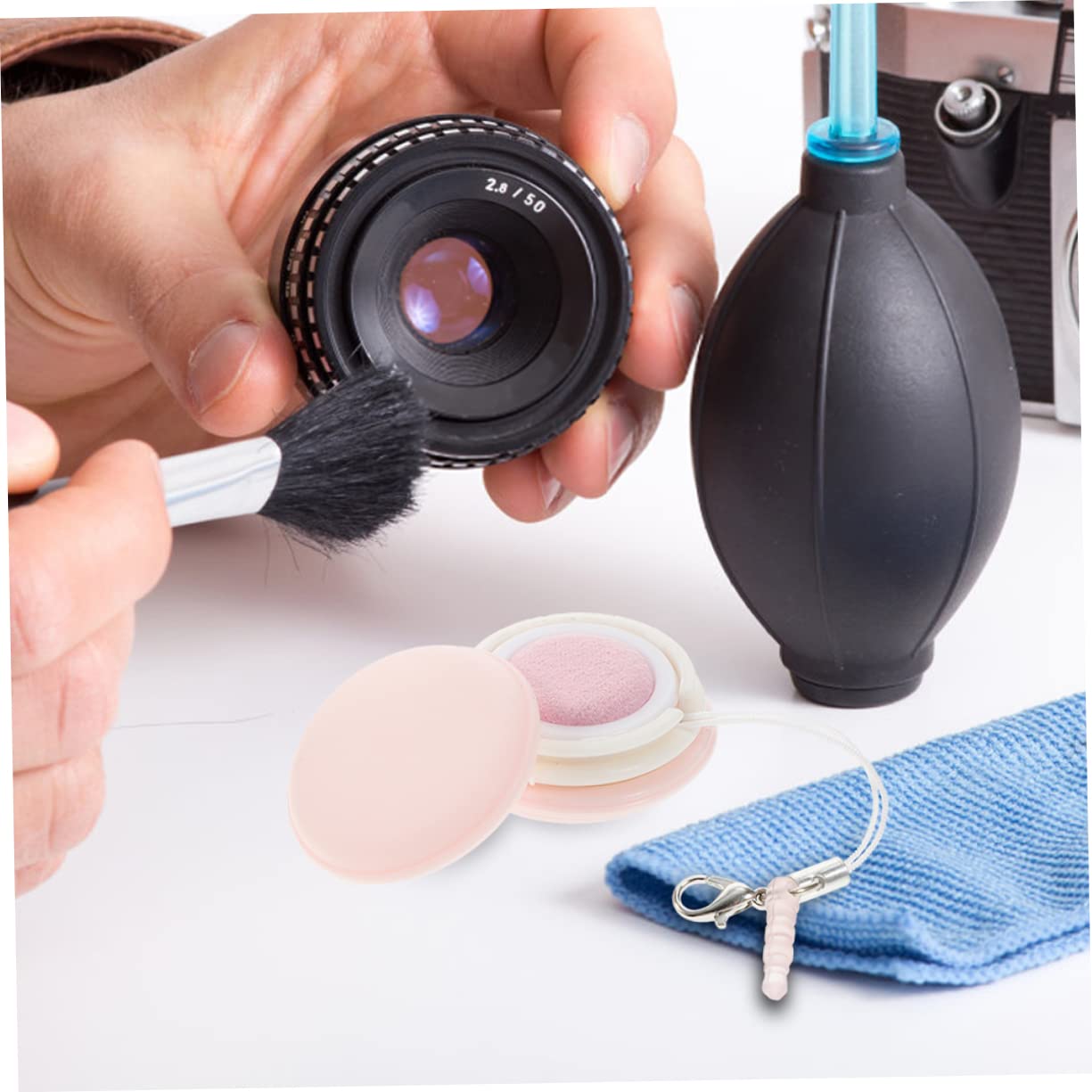 FRCOLOR 18 Pezzi Macaron Salvietta Per La Pulizia Panni Per La Pulizia Degli Occhiali Macaron Elettronico Detergente Per Telefono Cellulare Detergenti Per Schermo Dello Smartphone Pulizia