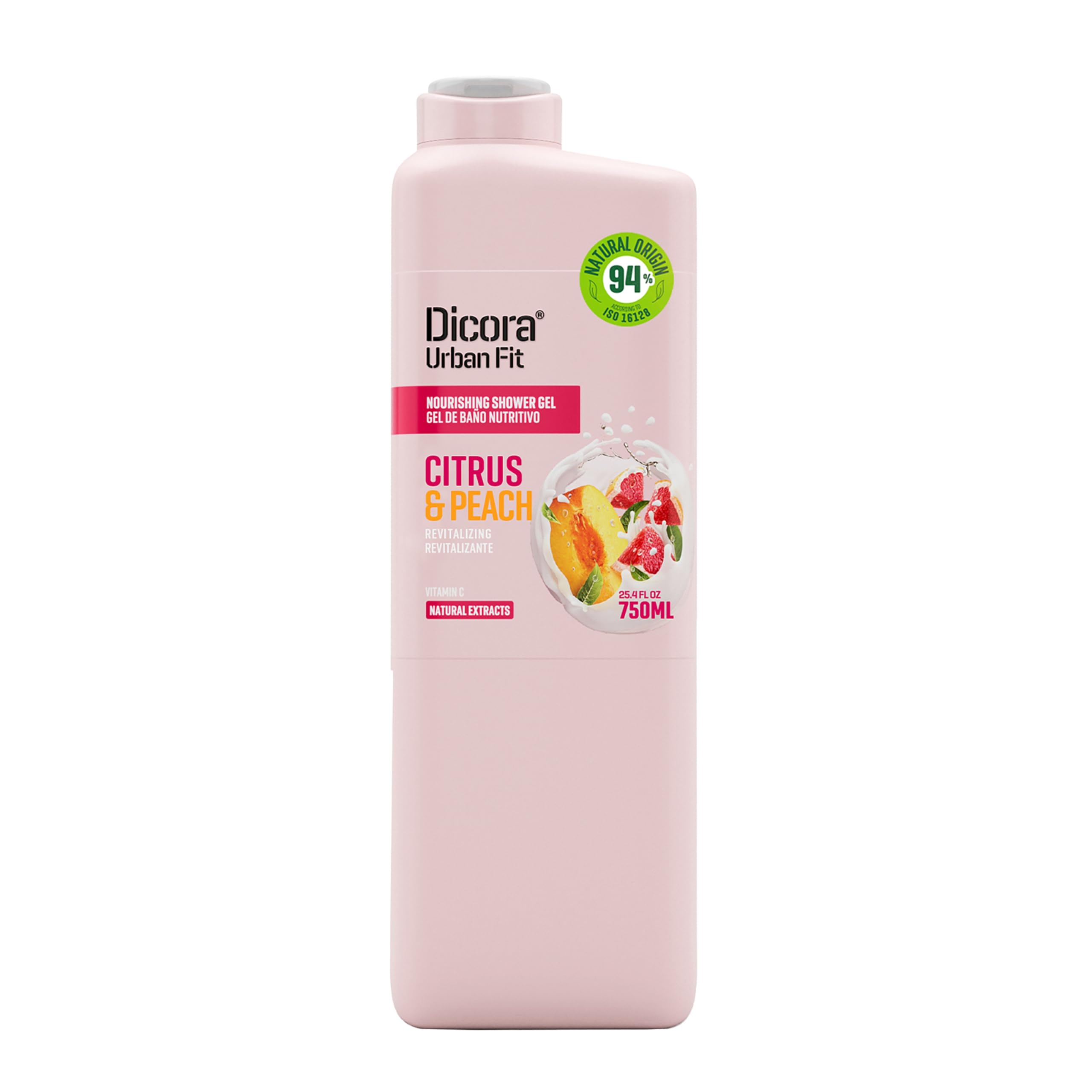 Dicora Gel Da Bagno Vitamina C Agrumi & Pesca - 750 Ml