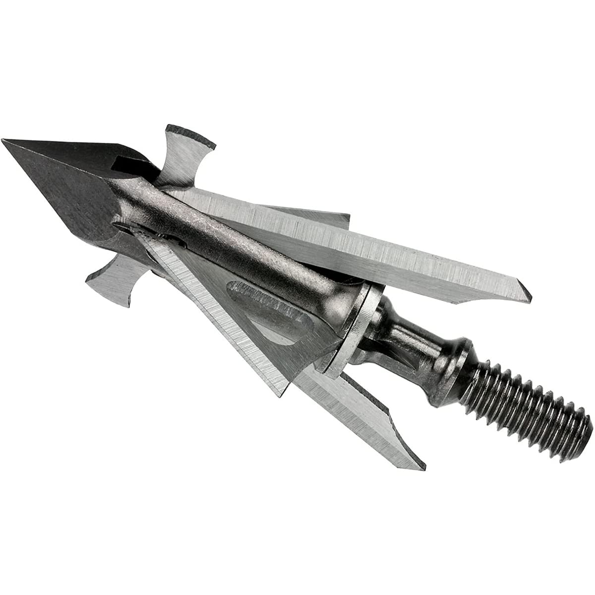 Amazon.com : Muzzy Trocar HBX Hybrid 4 Blade Crossbow Broadhead