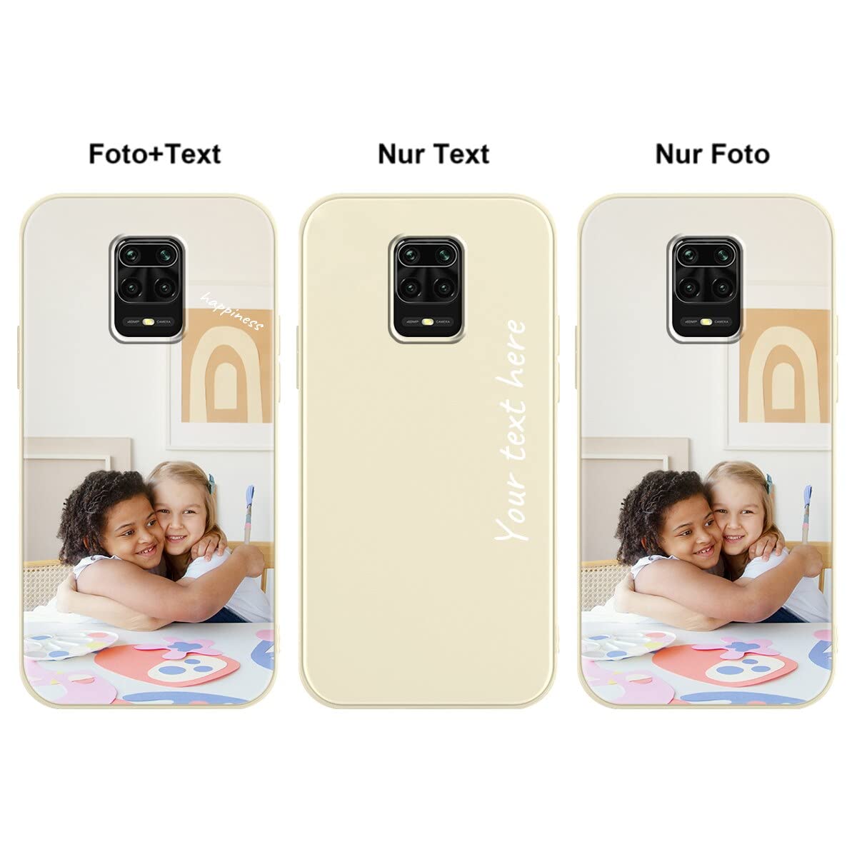 Funda Antirobo Manos Libres Yoedge Funda Con Cuerda Para Xiaomi Redmi Note 9 Pro/Note 9 Pro Max/9S 4G 6,67", Delgada Carcasa TPU Suave Silicona Case Con Correa Colgante Ajustable Collar Correa De
