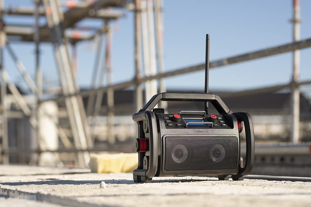 PerfectPro Rockpro Radio da cantiere DAB+ FM Bluetooth IP65 RP2