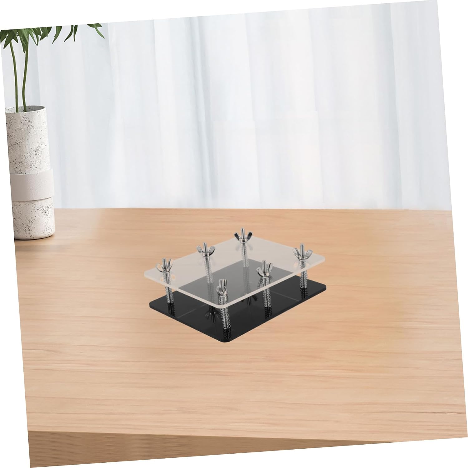 STOBAZA Portable Card Flattening Tool Card Curvature Corrector Design for Collectors and Home Use