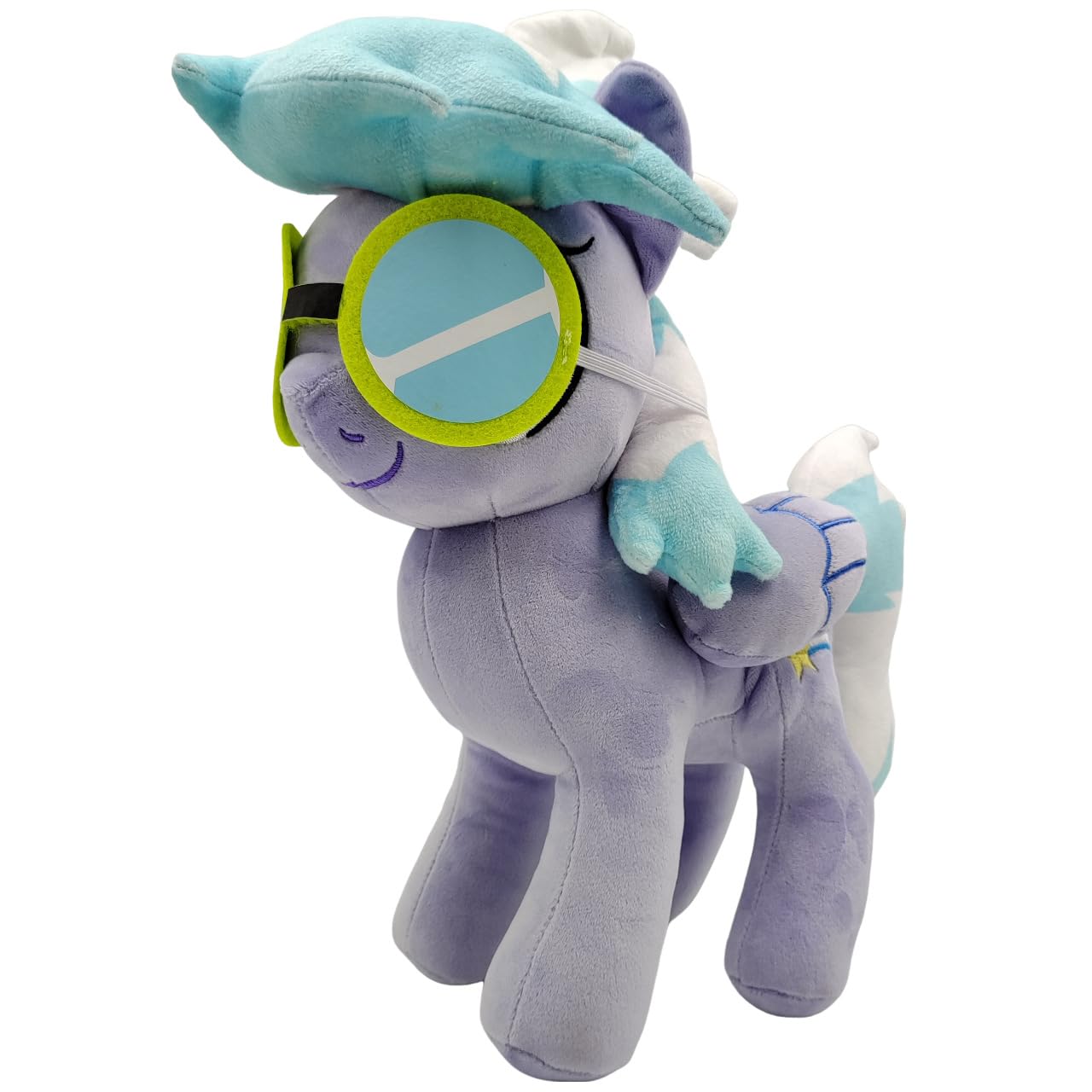 FIASHCN Anime Pony Plush Toy Kawaii Little Horse Cartoon Alicorn Twilight Sparkle Flurry Heart Unicorn Doll for Kids Gift Cloud 30cm