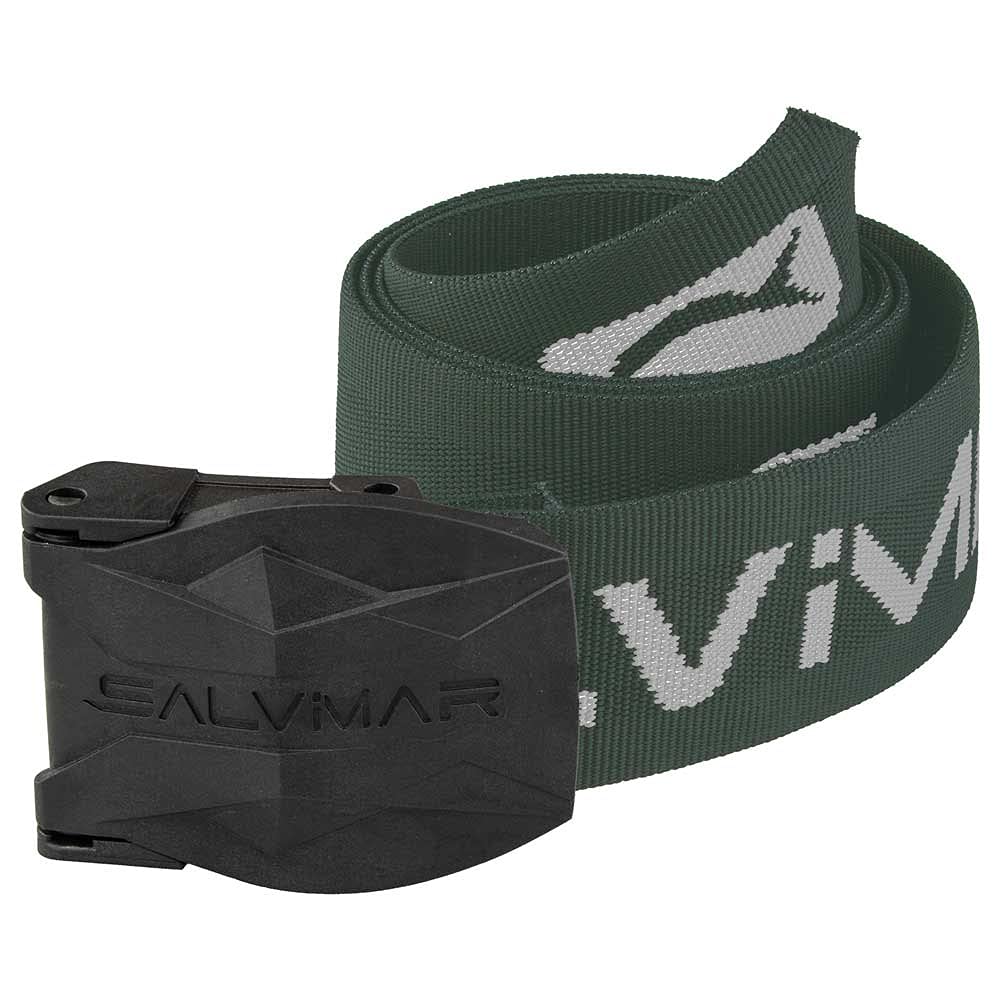 SALVIMAR Belt Cordura Buckle Nylon, Unisex Adult, Military Green, One Size