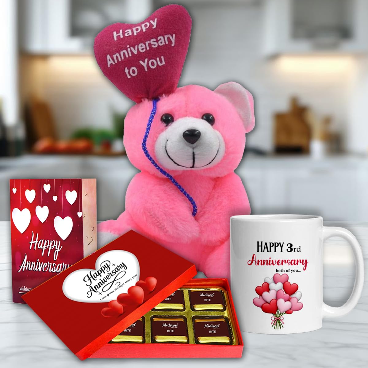 Midiron Romantic Chocolate Gift Hamper for Anniversary – 3rd