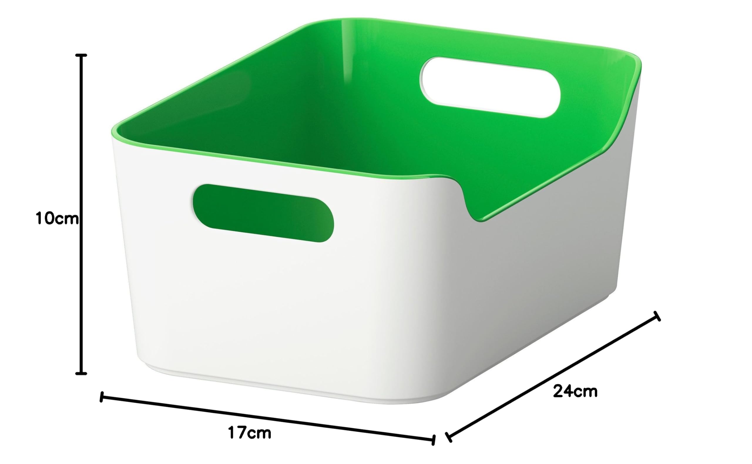 IKEA 収納ケース PÄRKLA ペルクラ 収納ケース, 55x49x19 cm - IKEA