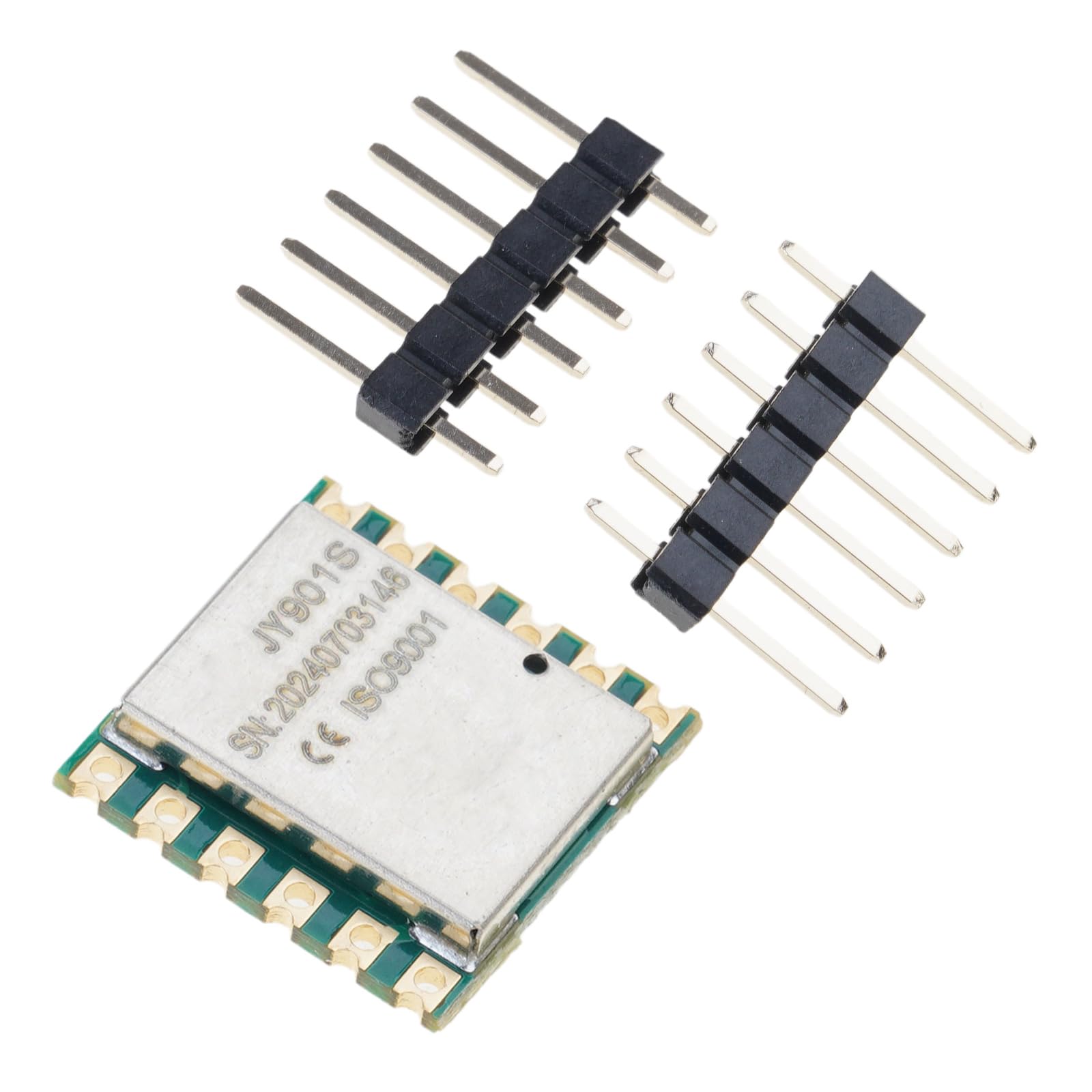 Bottone JY901 - Acelerómetro de 9 ejes, giroscopio MPU6050, sensores de actitudes, acelerómetro, módulo giroscopio, 2400 bps-921600 bps, comunicación en serie