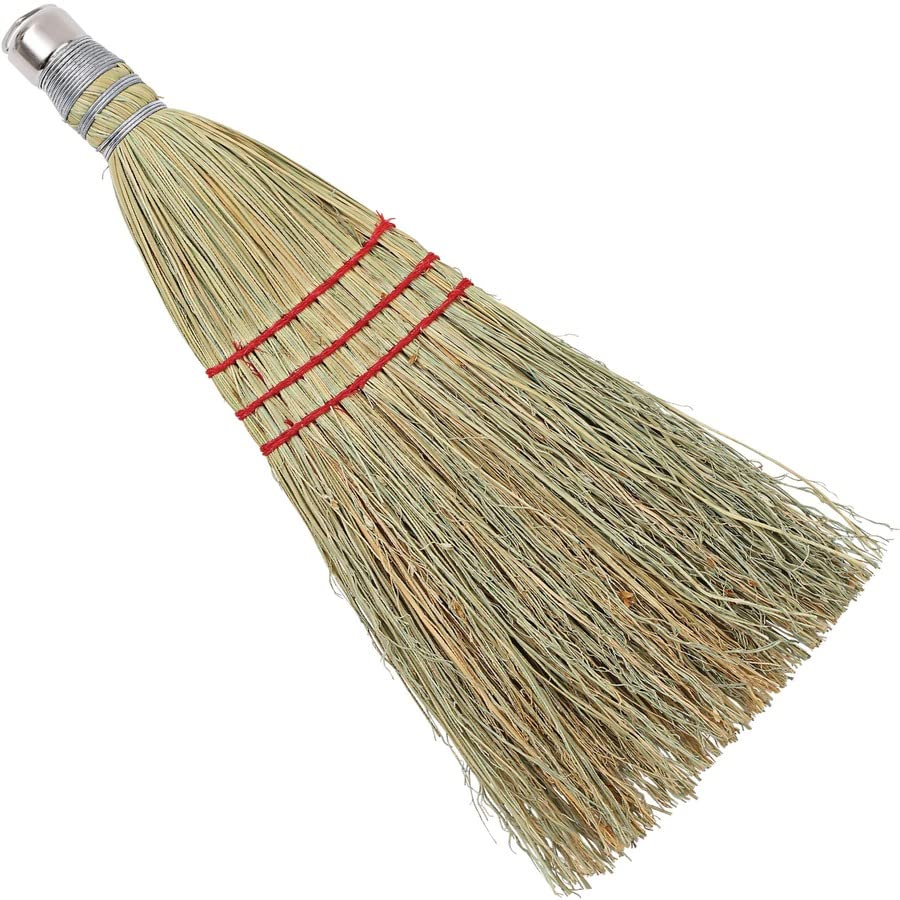 Image of Genuine Joe Whisk Broom, Metal Hang Ring, Natural, 12 Count