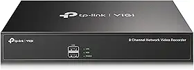 TP-Link GRAVADOR DE VIDEO DIGITAL PARA SEGURANÇA 8 CANAIS VIGI NVR1008H, Cor: Preto