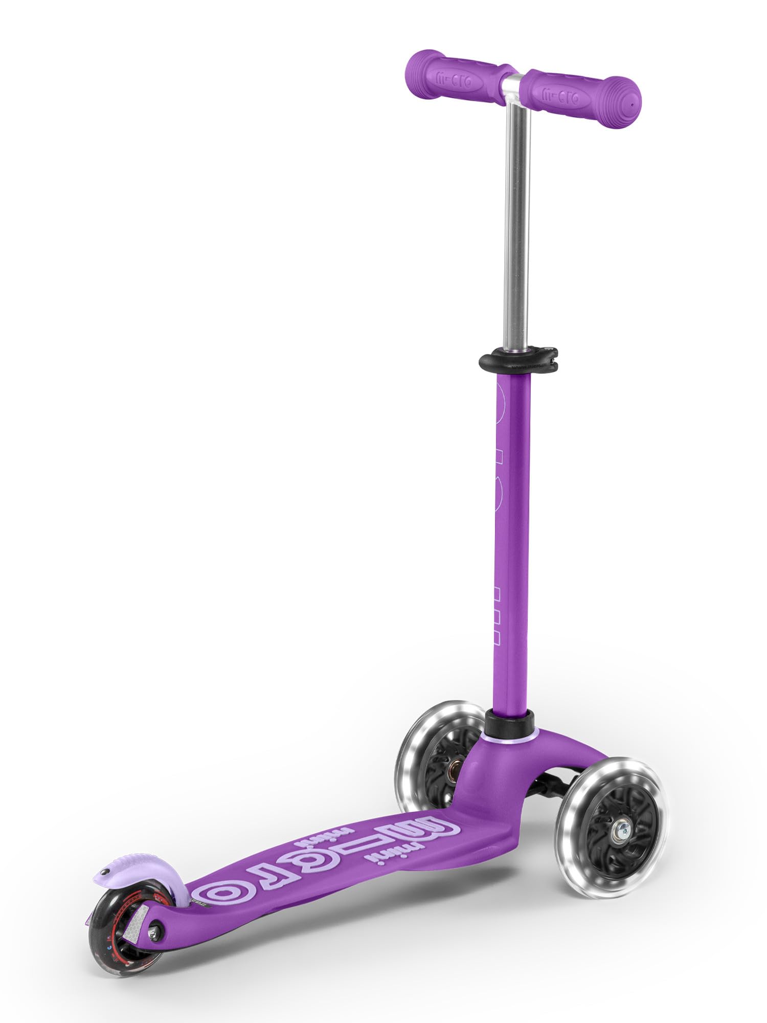 Micro Micro Deluxe - Monopattino per bambini con manubrio regolabile, ruote luminose, per ragazzi e ragazze