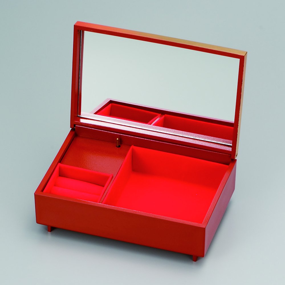 Amazon｜まえじゅう漆器 みやび 匠宝石箱 7V-337｜ジュエリー収納