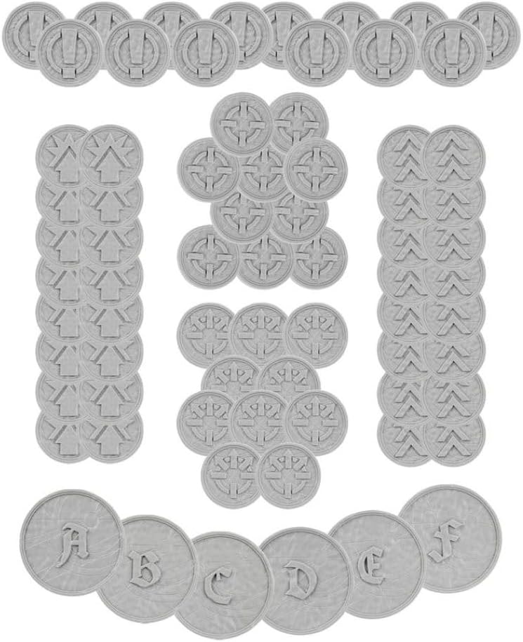 Games Workshop Legions Imperialis: Order Tokens and Objective Markers