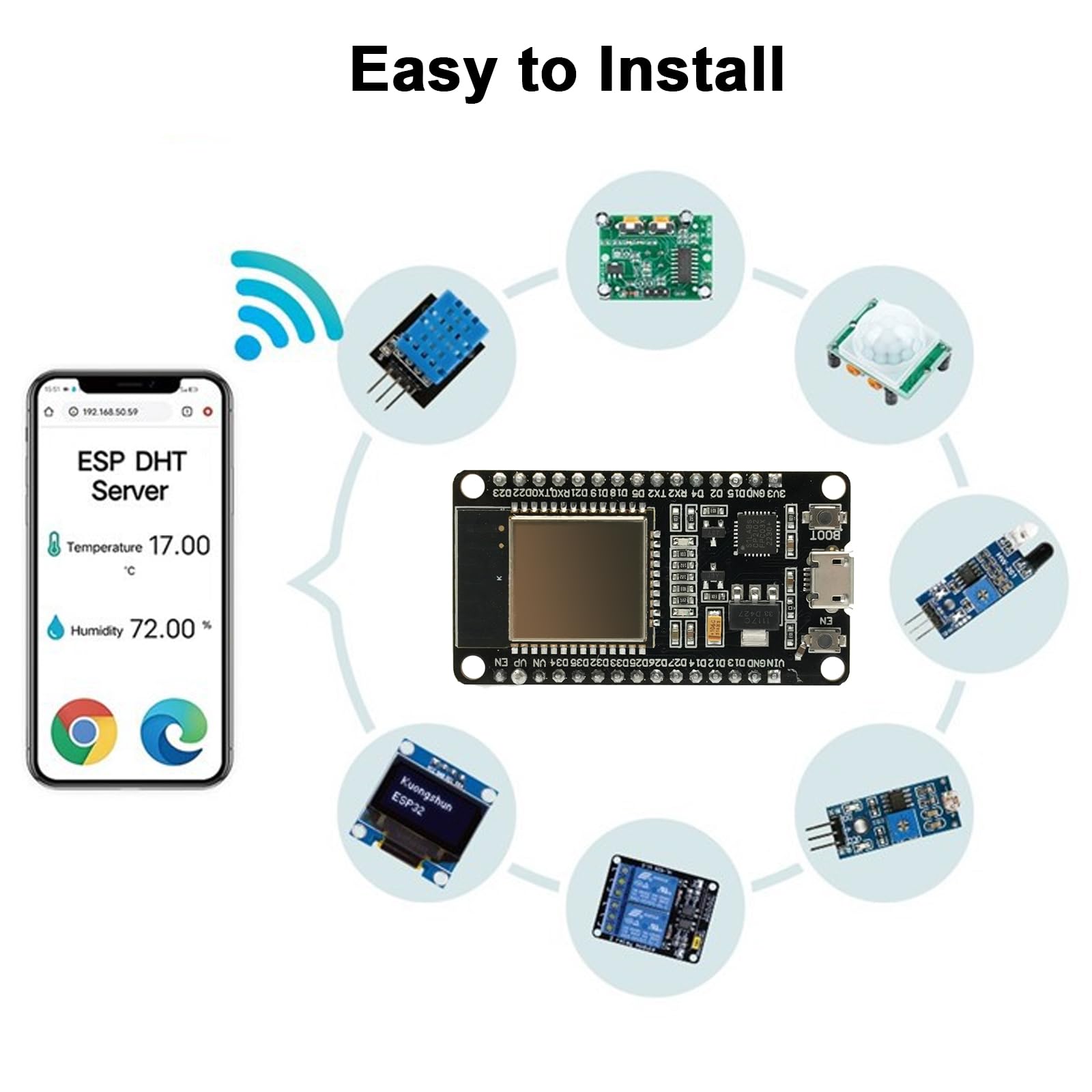 Protezione Scheda Di Sviluppo Custodia Protettiva Per My Sondy Go ESP32
