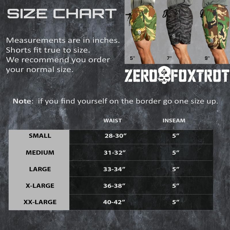 Zero Foxtrot Mens Athletic Zero Shorts, Gym, Workout, Running, or Casual - 5 Inch Inseam - Image 6
