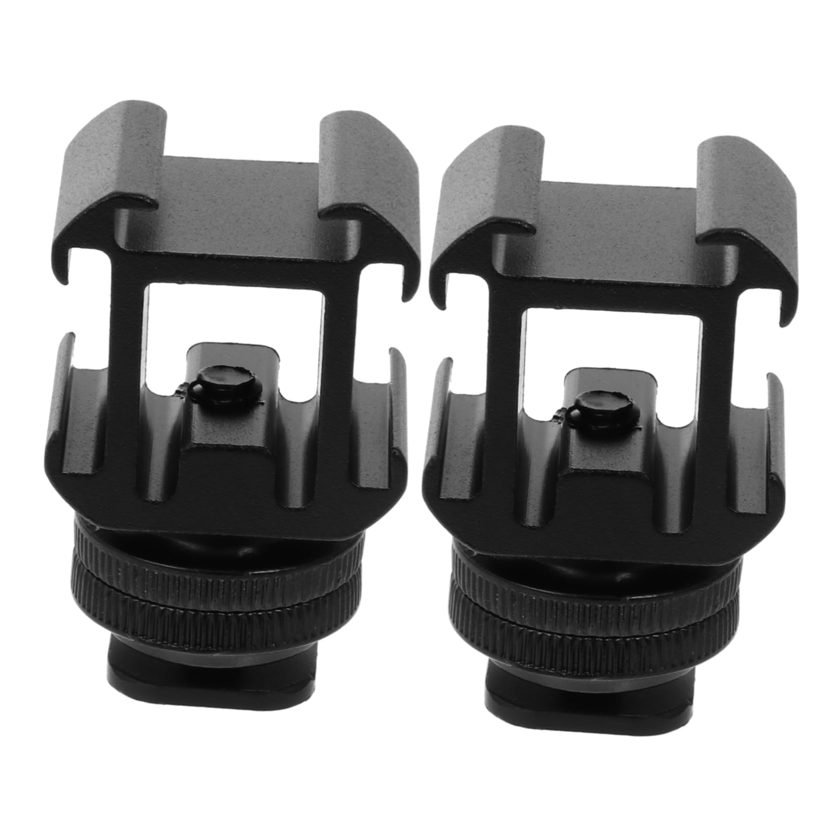 POPETPOP Hot Shoe Base Set Camera Accessory Adapter for Light and Microphone Sturdy Easy to Install