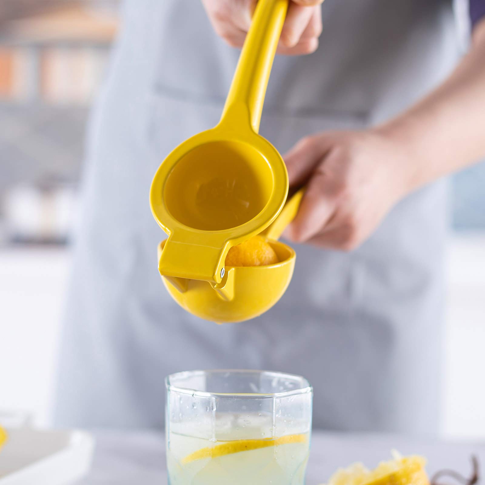 Exprimidor de limón y lima, exprimidor manual de cítricos de alta calidad, herramienta de cocina profesional