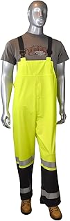 Radians RW07O-ESGV-L High Visibility 35mm PVC/Poly Overall, Large