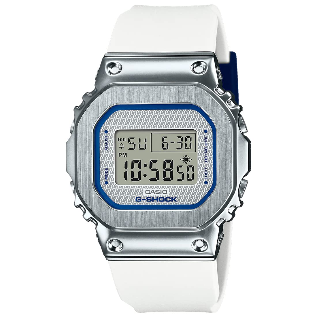 Casio G-Shock GM-S5600LC-7DR White Digital Dial White Resin Strap Womens Watch Shock and 200M Water Resistant G1318 (B0BRRMFJT9) Amazon Price History, Amazon Price Tracker