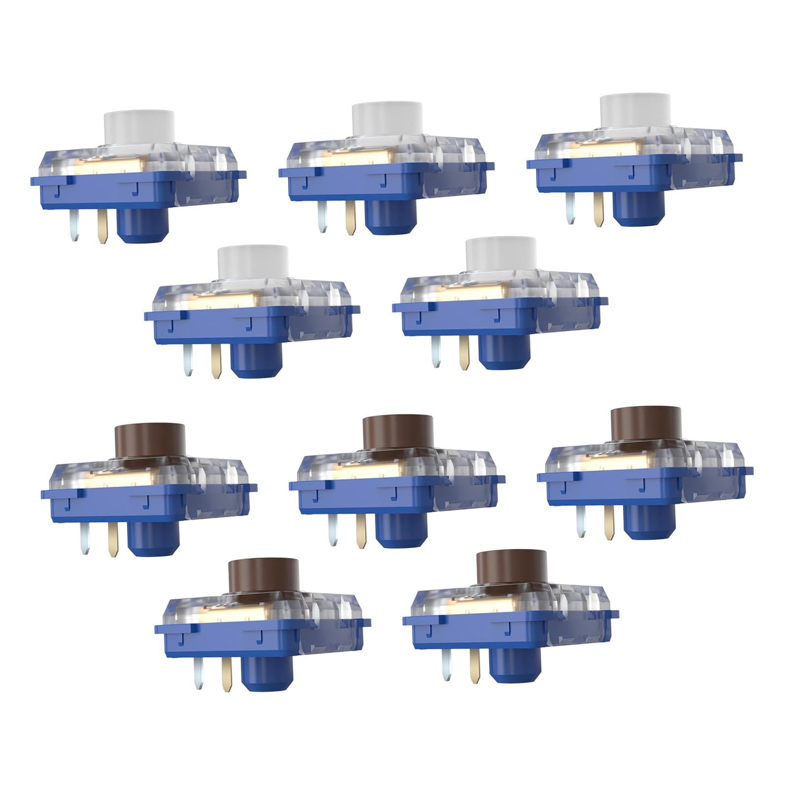 BNF® 10Pcs Mechanical Keyboard Switches DIY Enthusiasts Silent Low Profile Switch-Electronics-Computers & Accessories-Keyboards, Mice & Input Devices-Numeric Key Pads-image-34