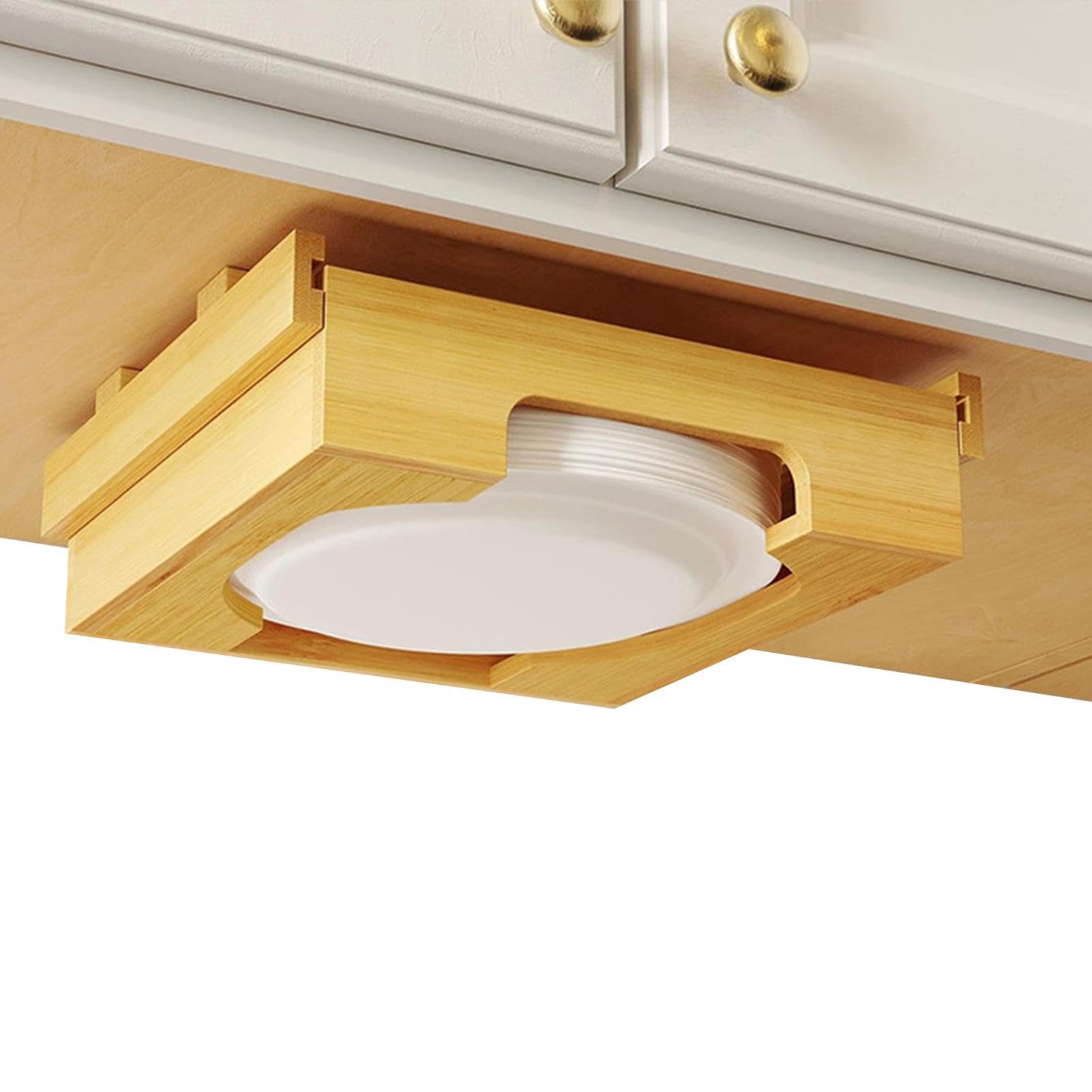 Étagère de rangement pour assiettes en papier pour en finir avec le désordre