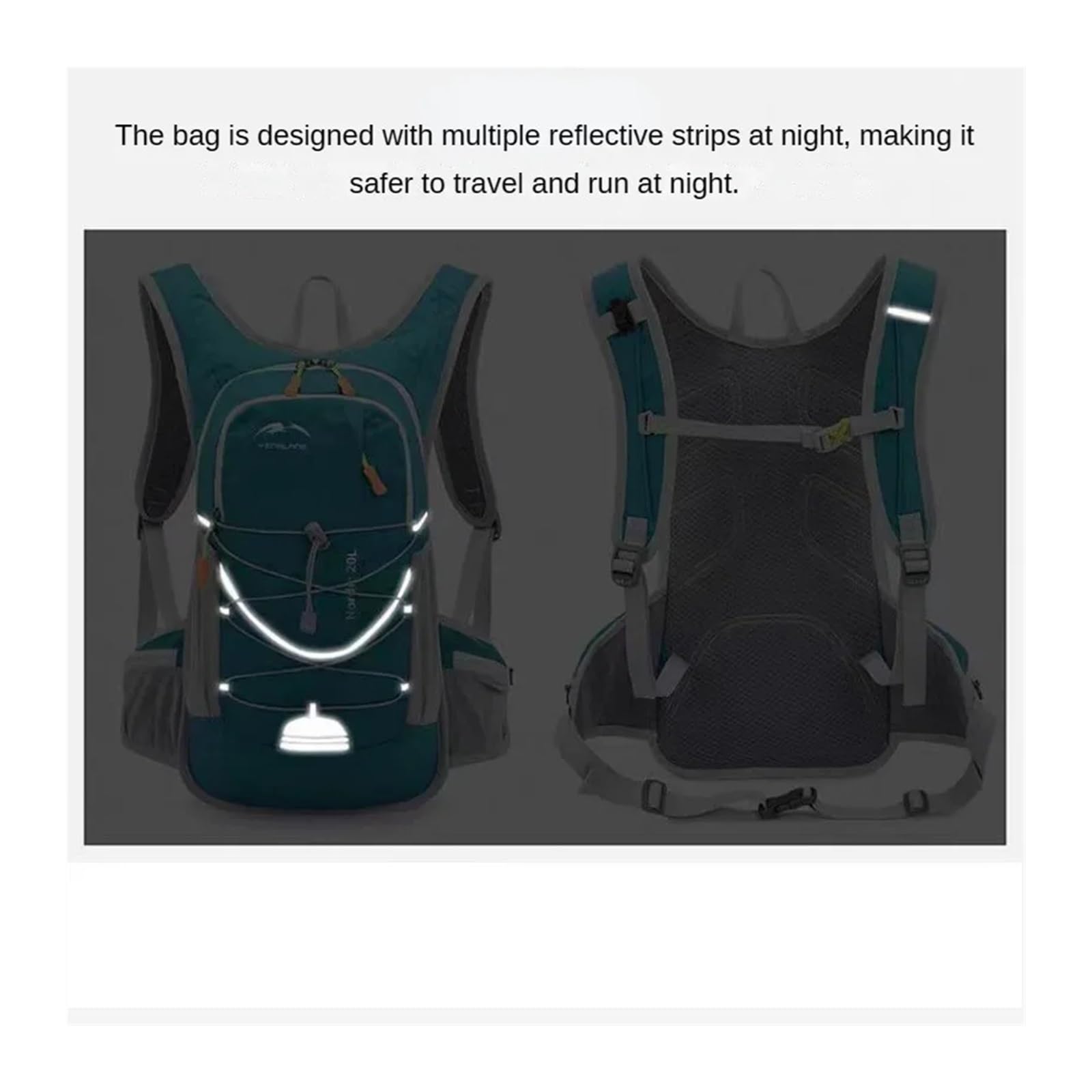 Mochilas De Senderismo Mochila for exteriores de 20L, bolsa de agua for senderismo, Camping y montañismo, mochila especial for ciclismo, mochila impermeable ultraligera Mochila Para Camping, Senderism