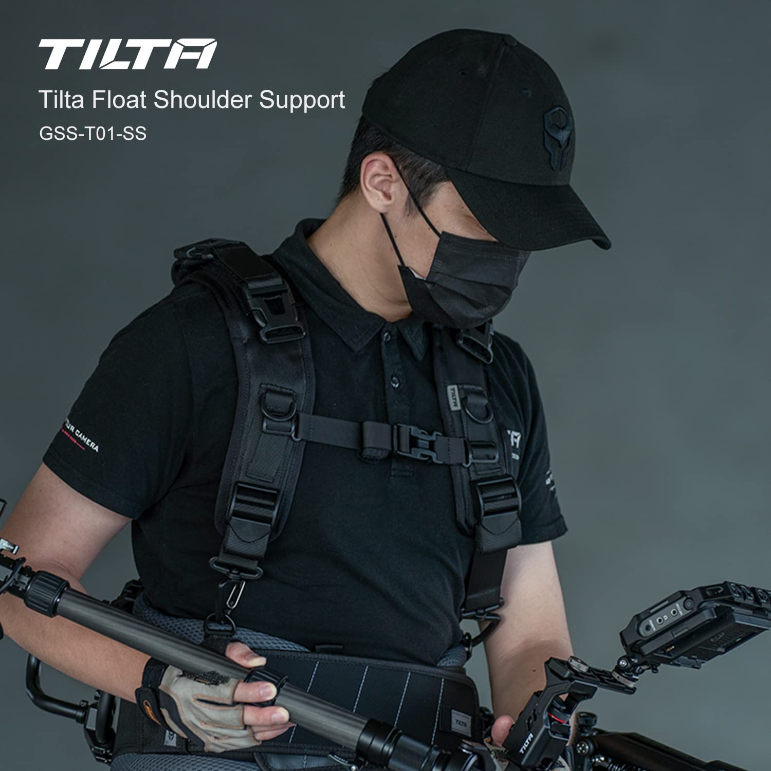 TILTA GSS-T01-SS Float Shoulder Support Schulterstütze für Tilta Float Handheld Gimbal Support System GSS-T01-V GSS-T02 GSS-T03