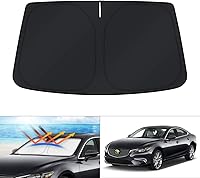 Vista 182 de KUST Parasol para parabrisas para BMW X1 F48 2016, 2017, 2018, 2019, 2020, 2021, 2022, accesorios de ajuste personalizado, parasol plegable