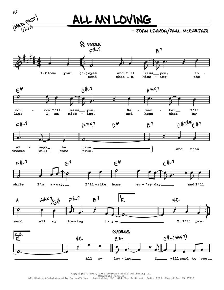 The Beatles Real Book: C Instruments