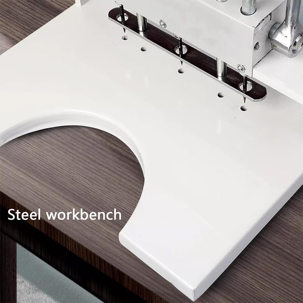 Robuster Locher, 3-Loch-3-Nadel-Bindemaschine, 30 Mm Bohrstärke, Papiereinzugsbreite 310 Mm, Für Archive, Gutscheine, Dokumente, Sammelalbum, Büro- Und Schulbedarf