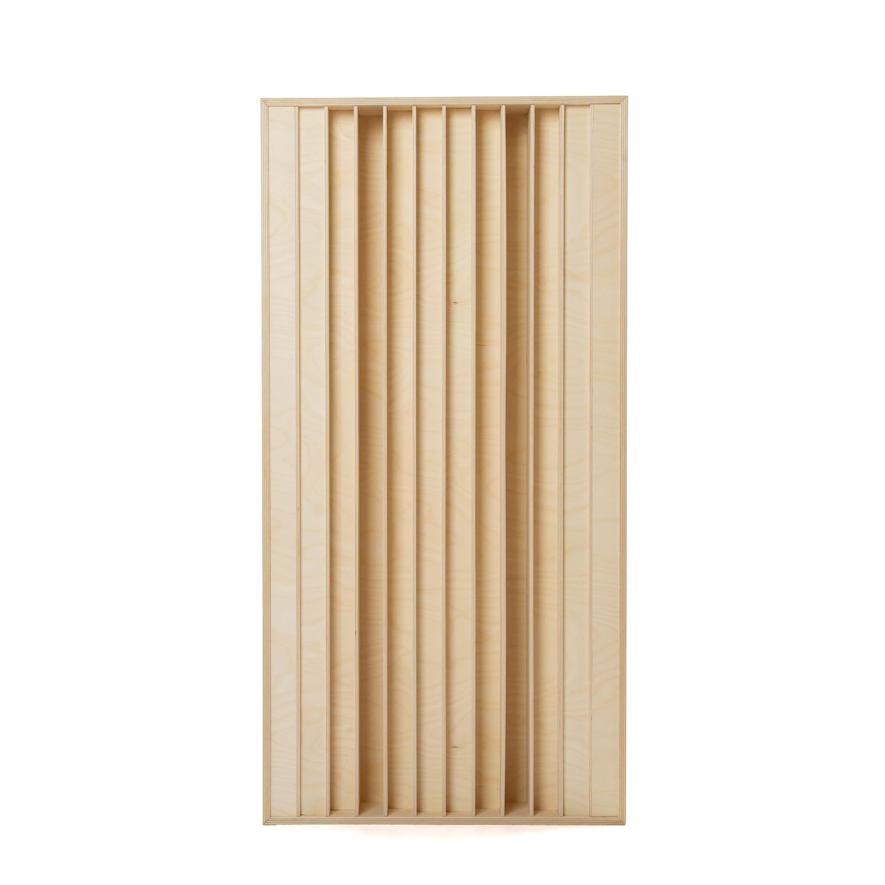 Bluetone Acoustics Diffusore acustico QRD N11 in legno naturale – pannelli acustici di alta qualità per migliorare l'acustica della stanza.