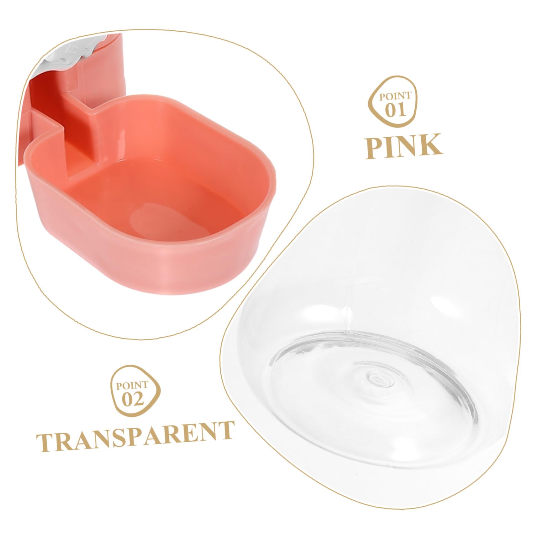 DOITOOL 3piezas Botella De Agua para Mascotas Soporte Colgante Bebedero Automático para Hamsters Conejillos De Indias y Chinchillas Diseño Moderno Accesorio Esencial para Jaulas