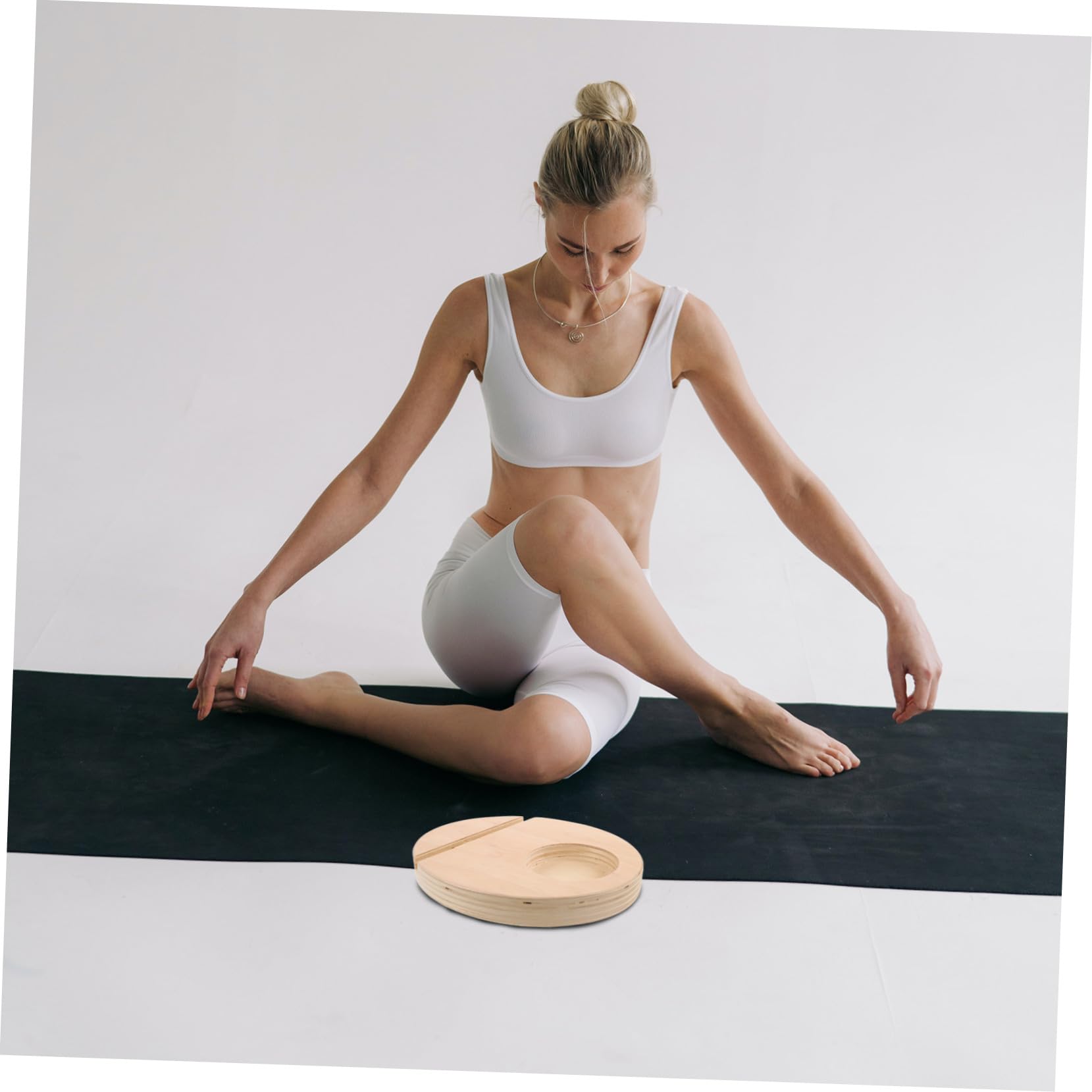 Fitness Balance Board Halterung Stabiler Stand Für Zuhause Und Büro Langlebiger Fitnessgerätehalter Für Balance Und Yoga-Training Platzsparend Und Sicher