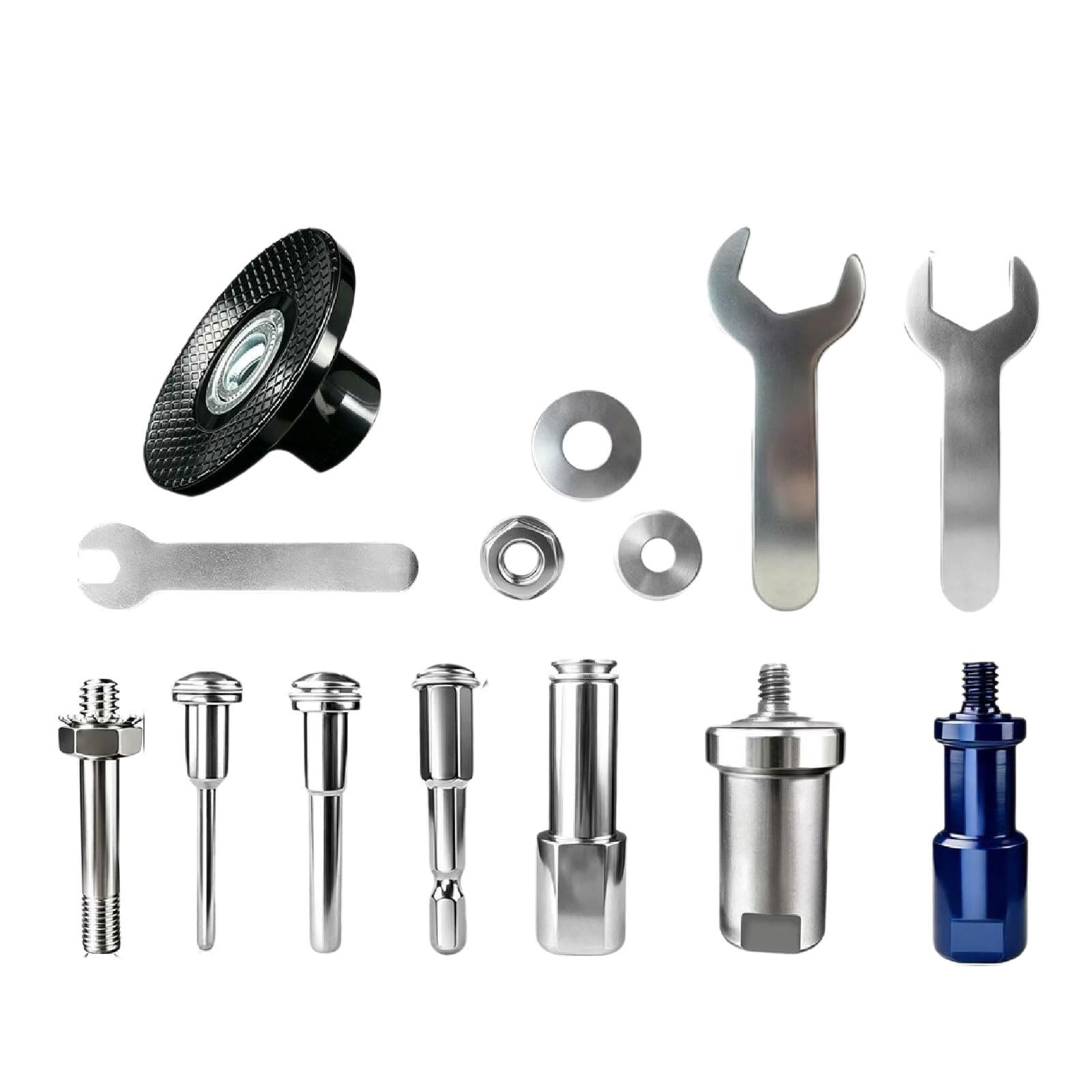 Lot de disques abrasifs robustes en acier au carbone, compatible avec la plupart des meuleuses d'angle meuleuses d'angle accessoires pour différentes applications Disque abrasif de précision