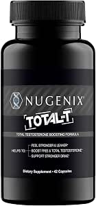 Nugenix Total-T Testosterone Booster for Men, 42 Count