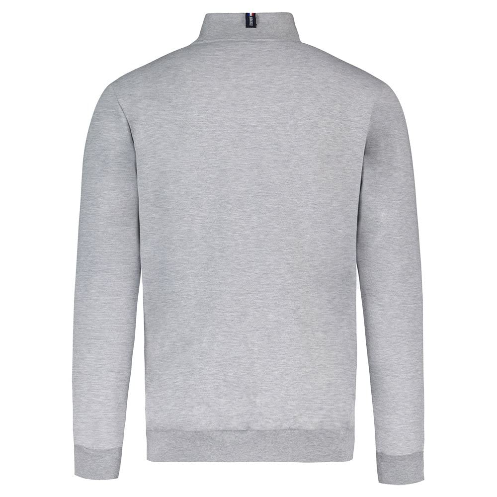 Le Coq Sportif-ESS FZ Sweat N°4 M Gris chiné Clair