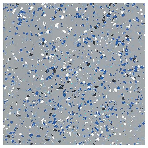 SUPERCOAT DecoEffects Atlantis Blue Epoxy Floor Coating