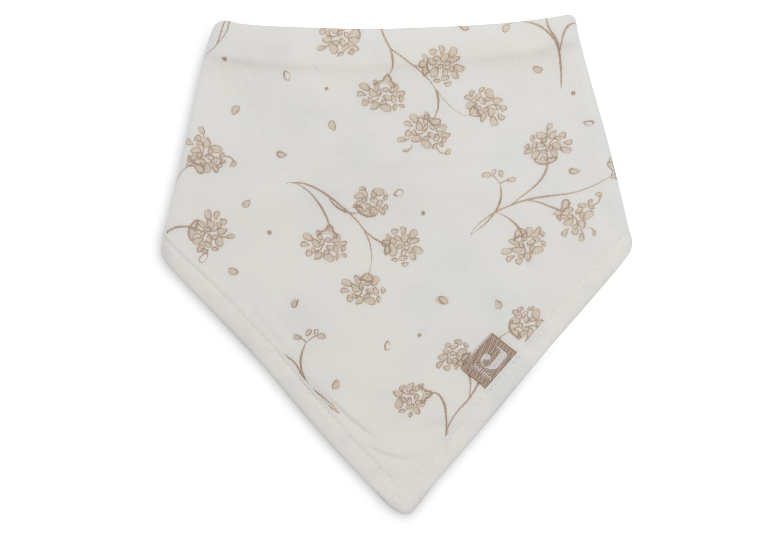 Jollein Bib Bandanas Baby - Bandana - Leafy Dreams - 2-Pack - 100% Cotton - with Press Stud - Baby Bib - Bib Bandana - Image 2