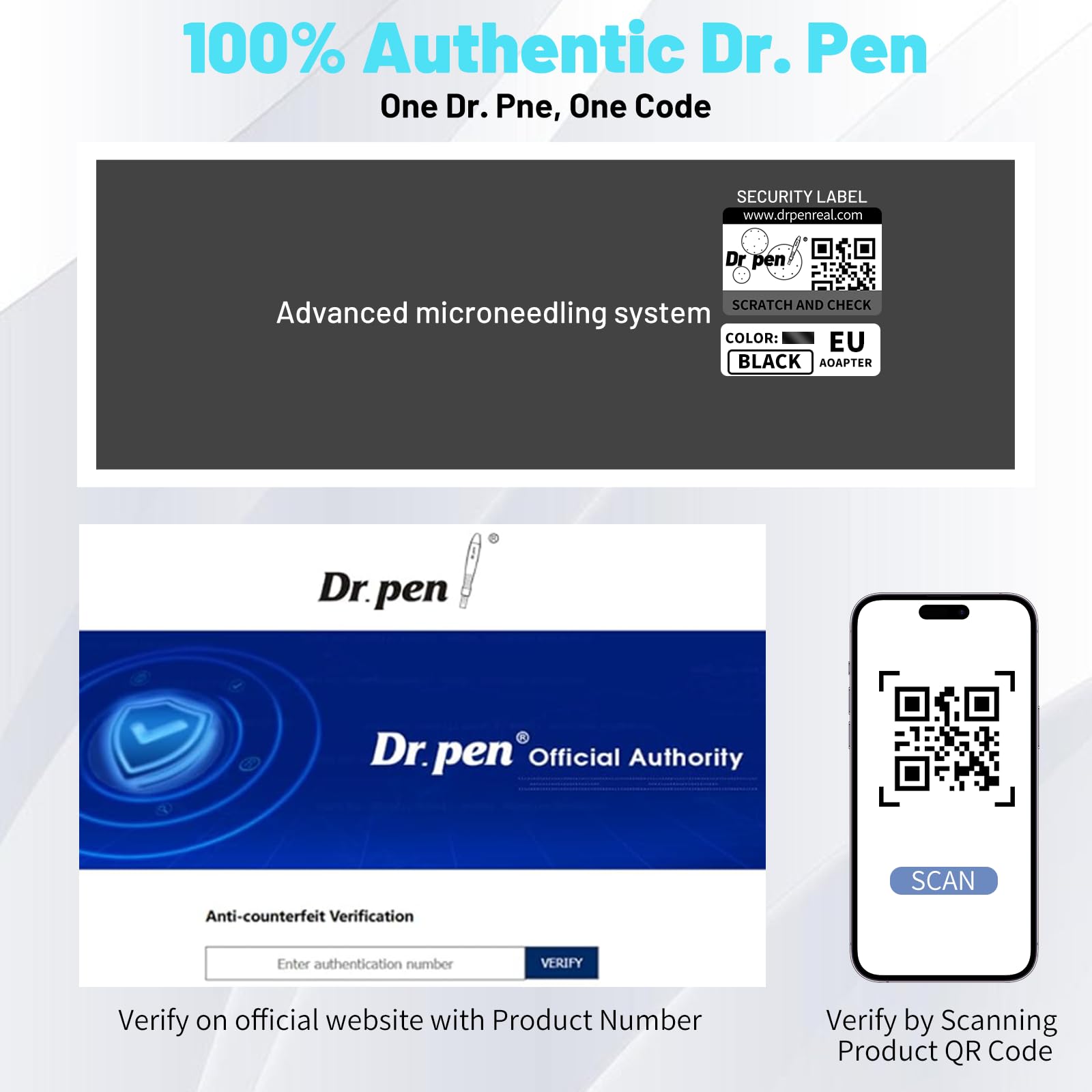 Dr. Pen 2026 Ultima M7S Professioneller Microneedling Pen, Kabellos mit 25 Ersatzkartuschen, 6 Stufen und LED-Anzeige Elektrischer Dermapen für Haarwachstum, Gesicht, Körper und Hautpflege