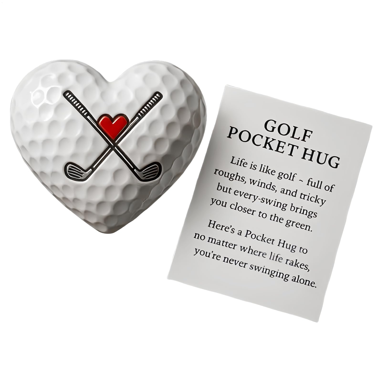 Balle de Golf motivante - Design, Texte d'encouragement gravé, Toucher agréable | Balle inspirante pour Joueurs, étudiants, Amateurs de Golf, Famille, Amis, Cadeau, Outd