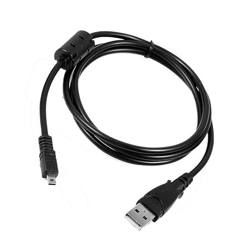 Cable de datos de cargador de cámara USB de 4 pies para Nikon Coolpix L19 L20 L100 S620 UC-E6