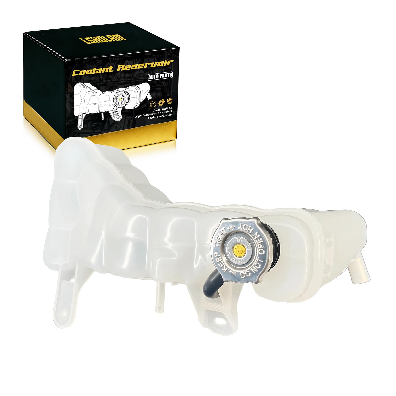 Photo 1 of LSHDLAM 603-380 Engine Coolant Reservoir Tank with Cap