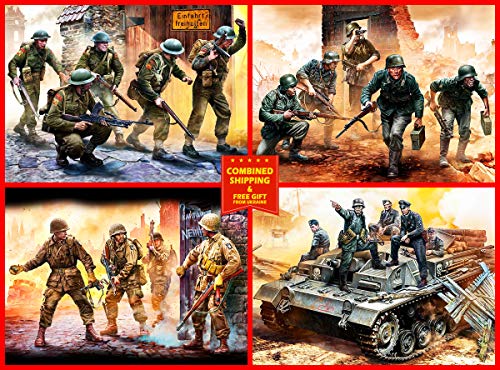 Set de kits plásticos Masterbox 1/35 - Serie Europa Occidental miniatura 2