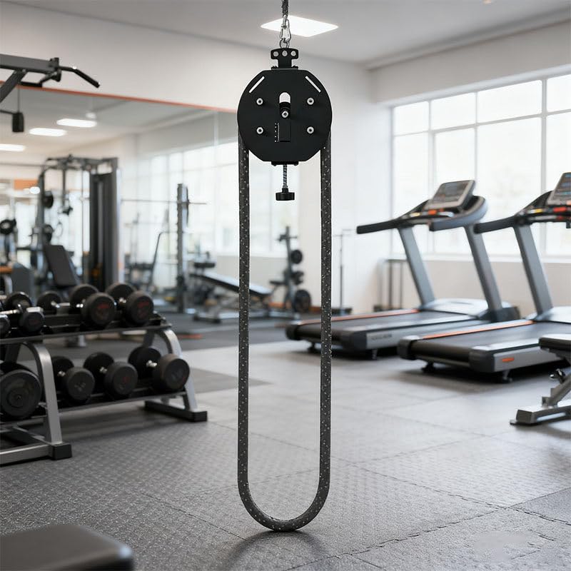 Entrenamientos de brazos eficaces con polea de cable portátil contra el dolor de espalda