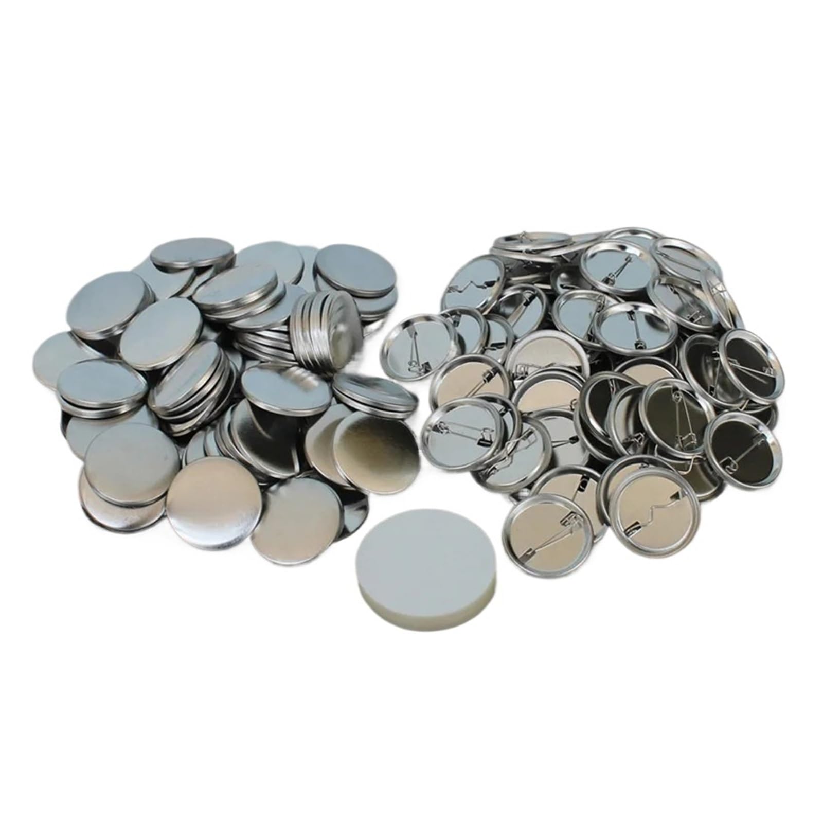 Przypinka 25/32/37/44/50/58/75 mm 100 zestawów części do szpilek do maszyny Pro Maker Produkcja DIY(25mm)