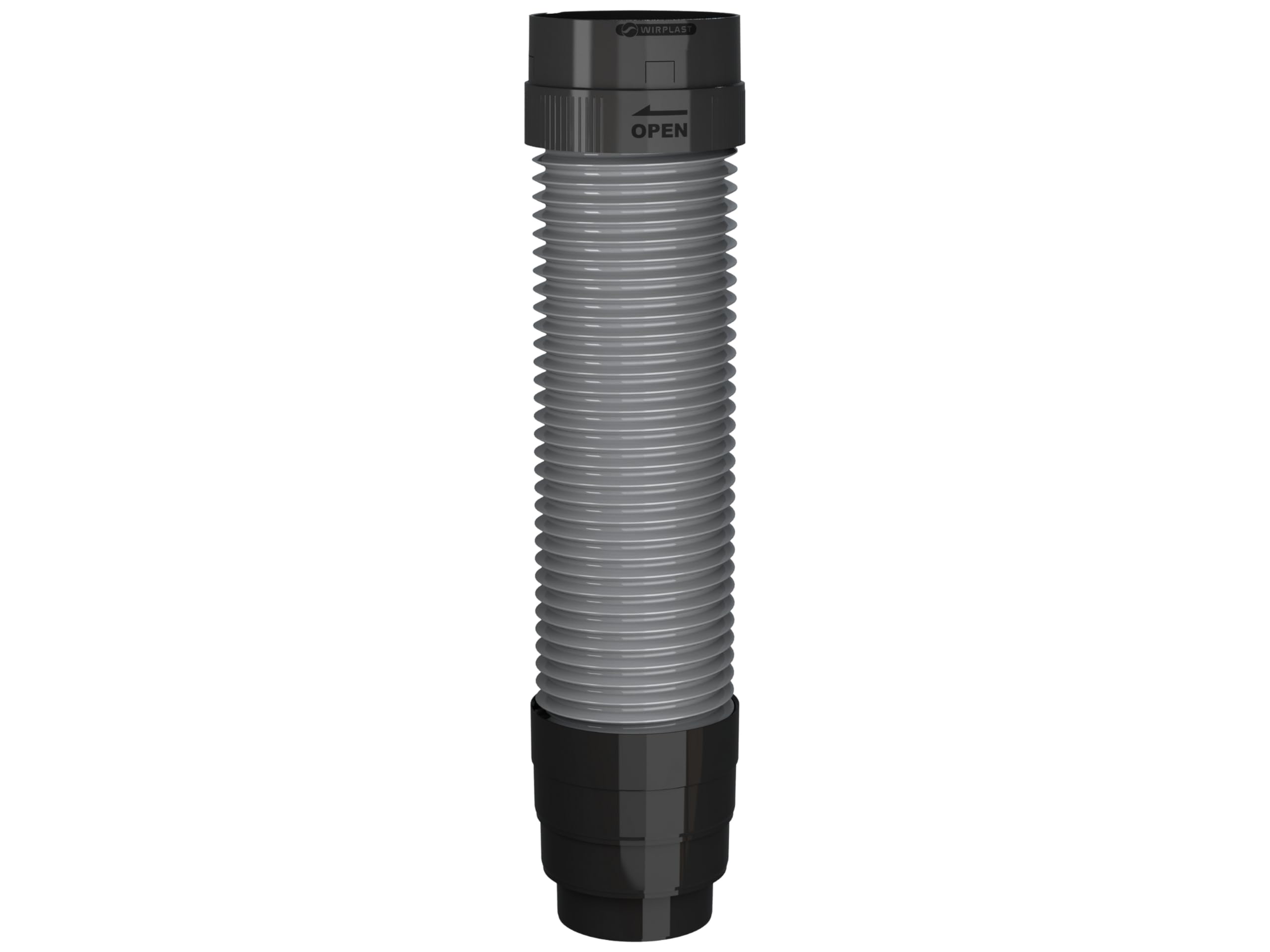 Wandflansch Entlüftungsanschluss 150 Mm - Wasserdichter ABS Anschluss Für Lüftung