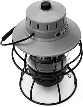 BAREBONES RAILROAD LANTERN グレー BattlBox | BareBones - Railroad Lantern - Battlbox.com