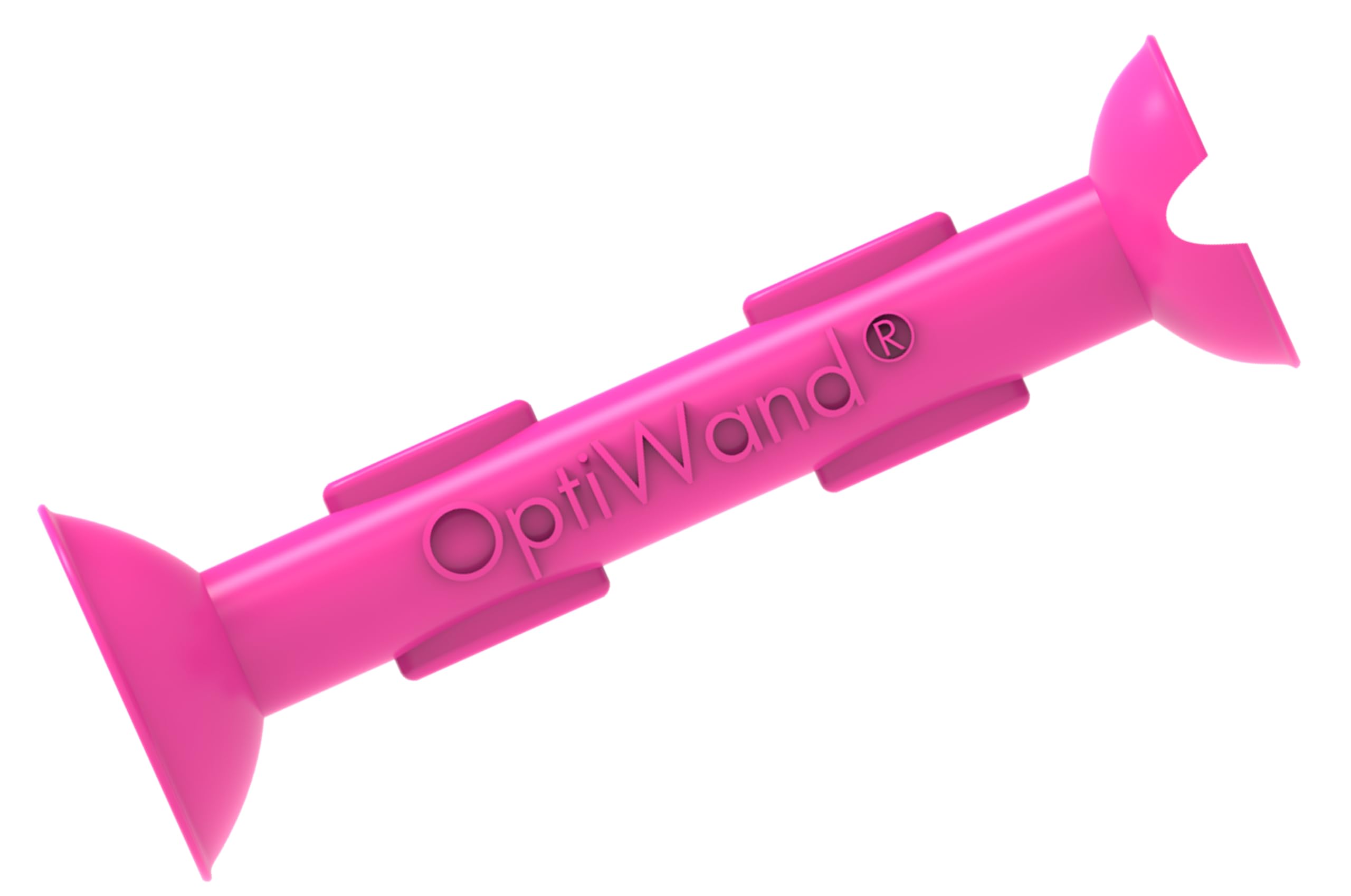 OptiWand - Herramienta de inserción y extracción de lentes de contacto blandas, portátil, pequeña, de silicona, con agarre para los dedos en el extremo, segura y fácil de usar, tamaño de viaje 1,75